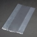 Clear Large PE Self Seal Fold Plastic Flat Top Open Food Vegetable Carry Out Packaging Poly Bag