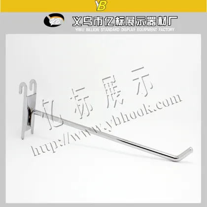 Functional retail store fixtures for gridwall display hooks