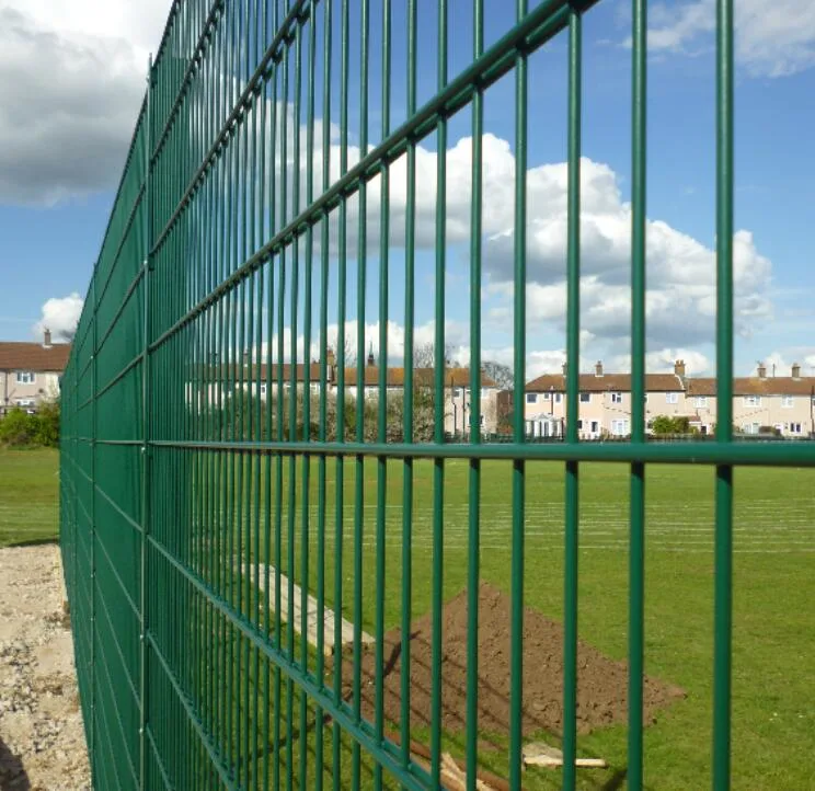 Double Wire Fence PVC Welded Mesh Garden Fence