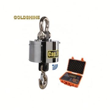 Wireless 10t Weight Balance Remote Control Steel Crane Scale (50kg-50t)