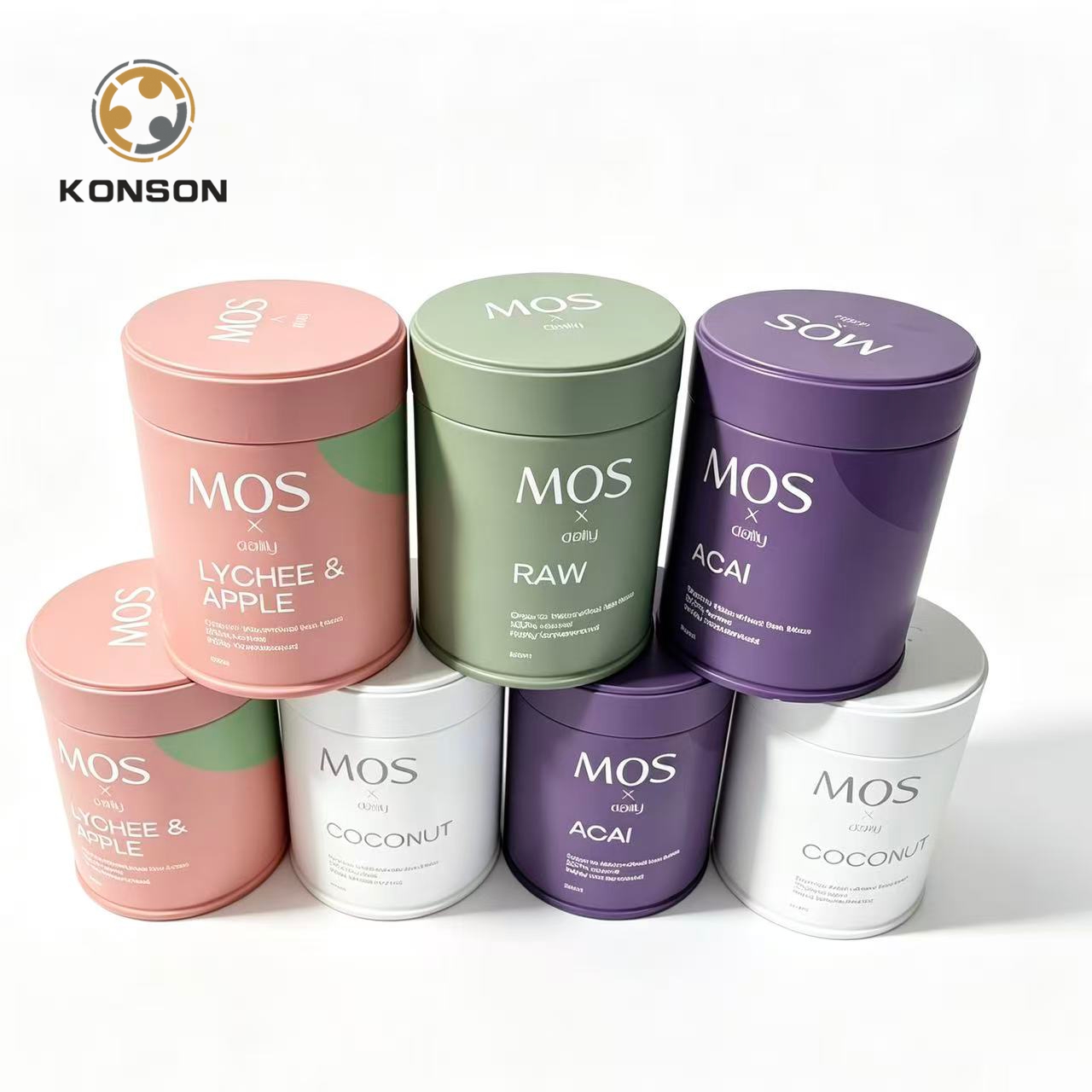 fruit powder tin cans