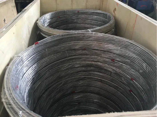 6.35MM 20 SWG Bright Annealed Coiled Tubing S30908