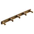 Brass vintage brass brushed row hook coat hook