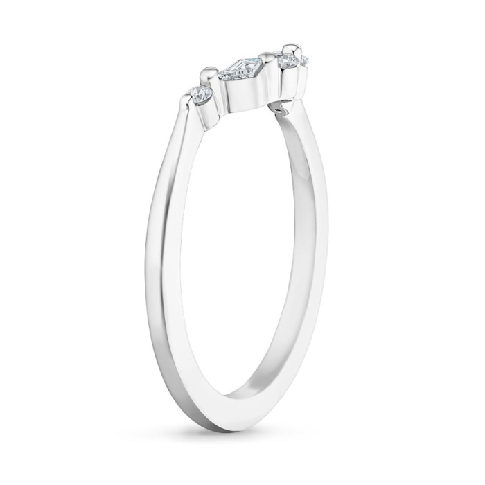 ชุดแหวน Halo ที่ซ่อนอยู่พร้อมเพชร Lab 3Ct