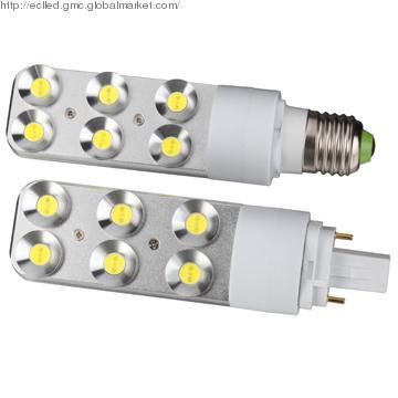 Patented High Power LED PL Bulb 8w E27