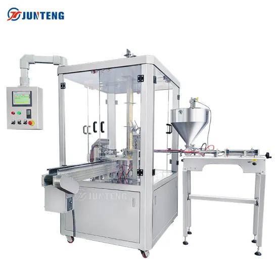 Stainless Steel Rotary Glass Cup Wine Filling and Sealing Machine with 2 Holes: A Chinese Manufacturing Solution