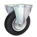 8 inch Rubber Wheel Swivel Rigid Industrial Casters