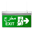 High bright emergency exit signs