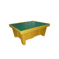 Anti-slip GRP-roosters voor carwash drainage 38 mm