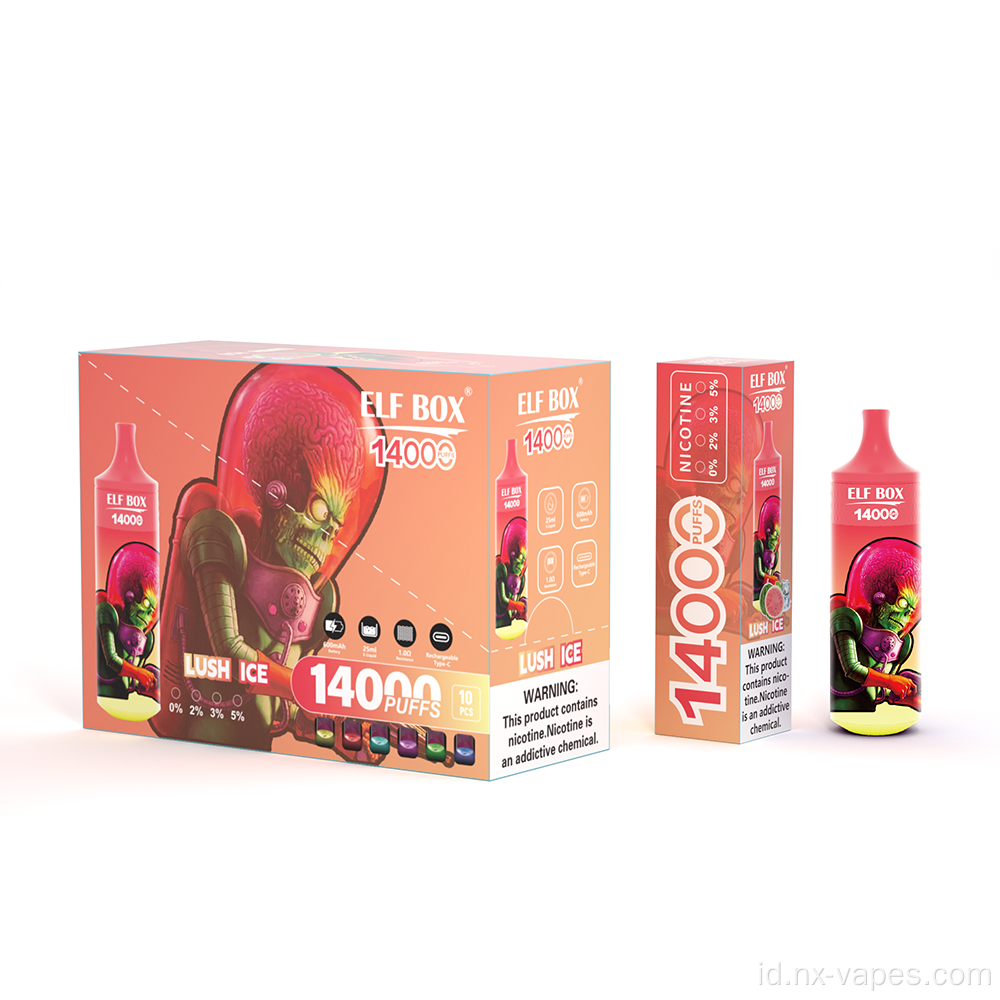 Kotak peri RGB14000 Puff Disposable Vape Wholesale