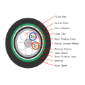 Double Sheath Direct Burial 72Core optical fiber cable