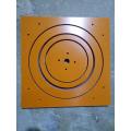 Dahaarka Walaxda Orange Bakelite Xaashida xaradhka CNC