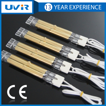 china supplier Short Wave Twin Tube Gold Refletor UVIR infrared lamp for body used