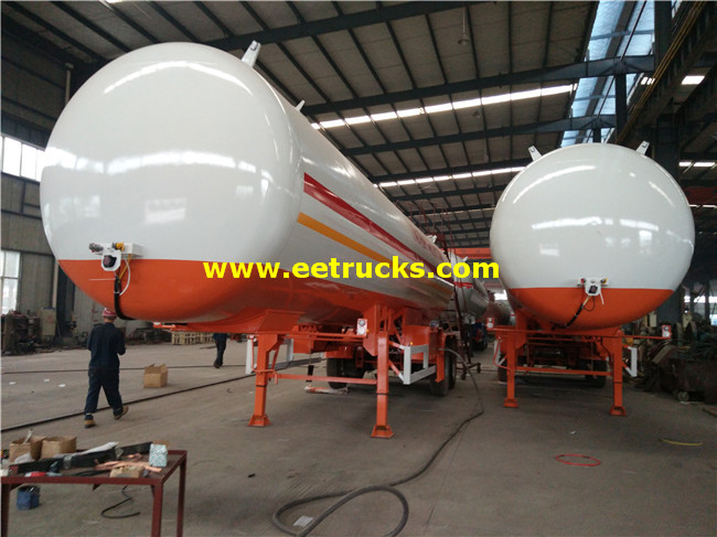 40cbm LPG Transportaion Trailers