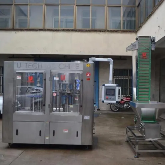2018 Automatic 8-8-3 2000BPH Water Bottling Filling Machine Line