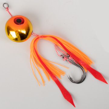 Durable Lead Jigging Squid Bait Set for Bass and Snapper Fishing Lures