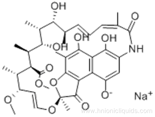 Rifamycin sodium salt CAS 14897-39-3