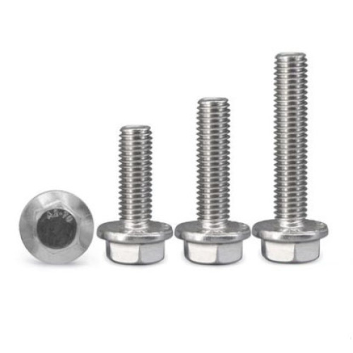 Inch steel Hex Flange Screws