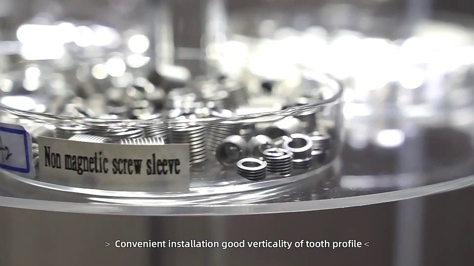 316 Stainless Steel Tangless Threaded Insert Essential Fastener Category Item