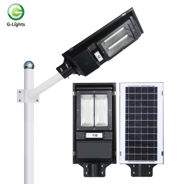 Farola solar de control de luz exterior ahorro de energía