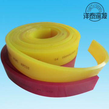 high solvent resistant glass screen printing squeegee rubber used silk screen equipment