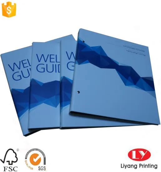 Rigid hardcover cardboard paper file folder