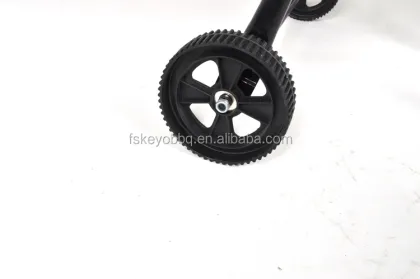 28 Inches fire pit garden clay BBQ grill fire pit char broil grill with wheels