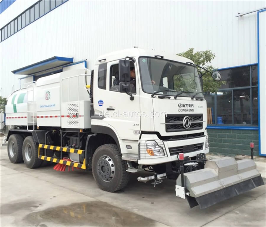 6x4 10 Tonnen Straßenwasch- und Reinigungswagen