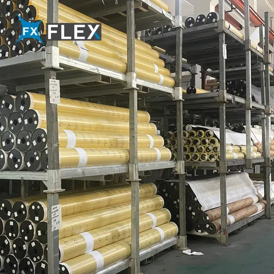 UV Resistant 1000Gsm Waterproof PVC Coated Tarpaulin