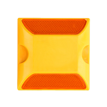 Anti-Press and Reflective Plastic Road Stud with Superior Performance