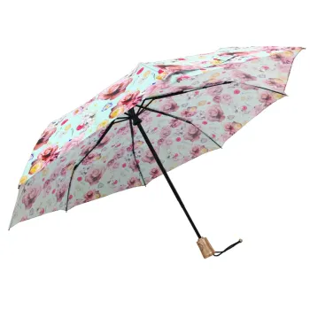 Triple fold automatic ladies umbrellas