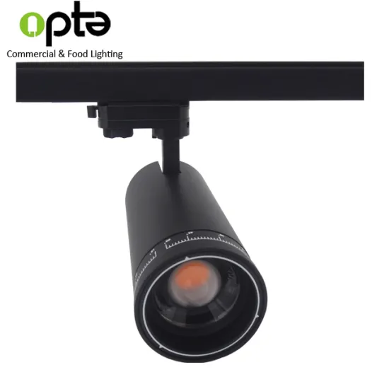 Adjustable Beam Angle 15-60° LED 30W Spot Track Light for Art Showroom Gallery