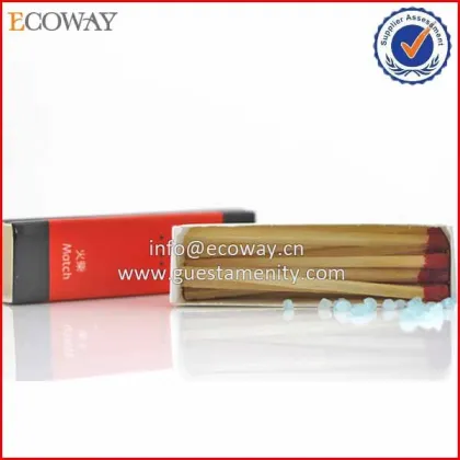 2014 Cheap New Custom Wooden Safety Hotel Matches