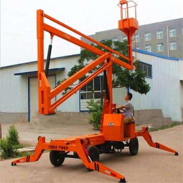 8m hydraulic vehicle mounted boom lift