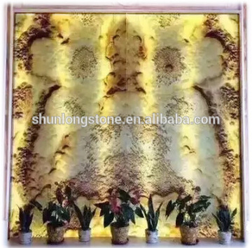 Golden Onyx Lighting Transparent Wall Panel,onyx wall tile