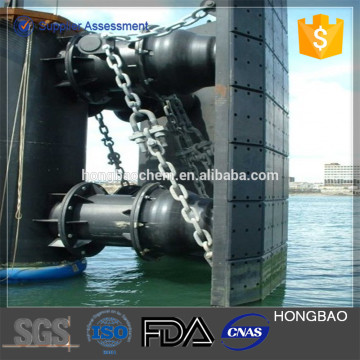 Corrosion resistant UHMWPE Construction marine fender facing pad