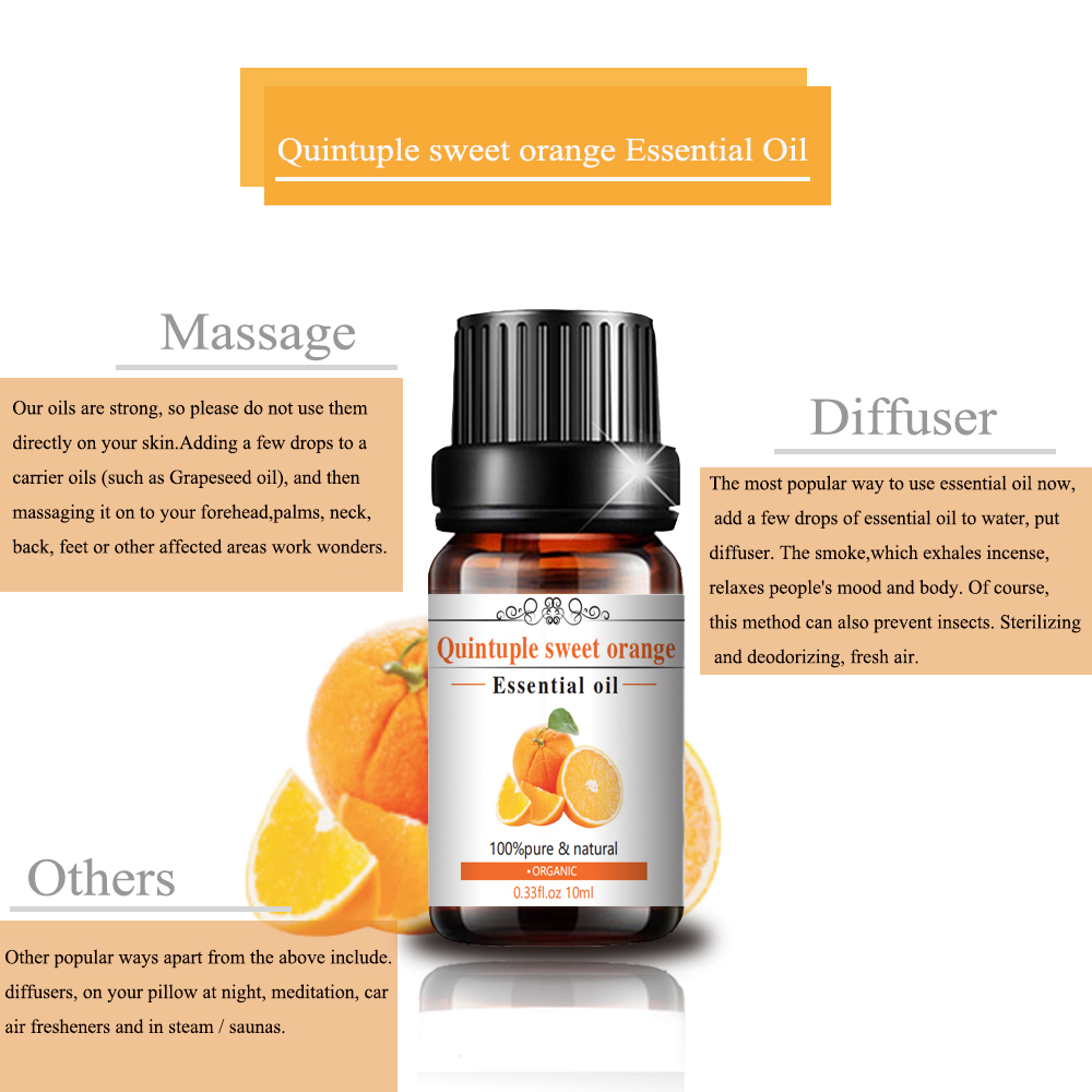 Essential oil 100% Pure Aroma High Quality Natural Sweet Orange Essential Oil