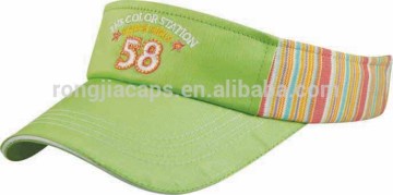 Sandwich sun custom order factory made sport visor