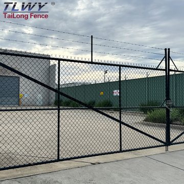 Hot Dipped Galvanized Cyclonic Wire Mesh Fence for Highway and Driveway