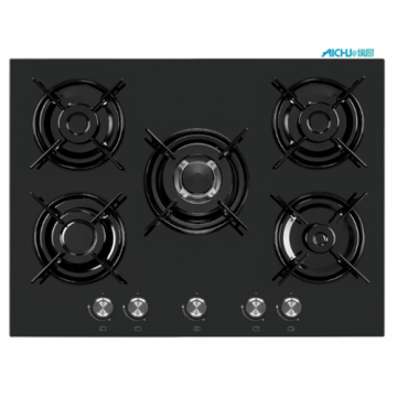 Black Glass Gas Hobs Turcja