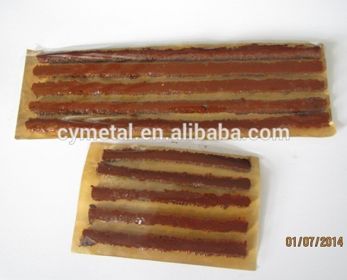 CY- Rubber Tubeless Tyre Repair Seal 100*4.5MM Brown