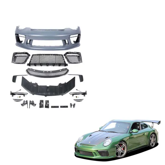 2005-2012 Car Wide BodyKit 911 997 Upgrade 991.2 GT3 Front Bumper Assembly For Porsche 997 Body Kits