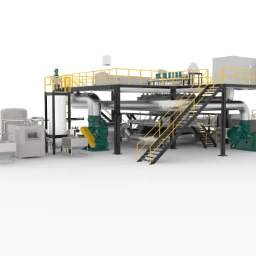 2400mm Water Repellent Large PET Spunbond Nonwoven Fabric Machine