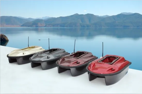 Waterproof 400m Twin-hull Rc Bait Boats For Fishing And Entertaining Manufacturers