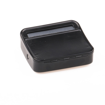 Spot 70mm black manual metal cigarette case cigarette maker