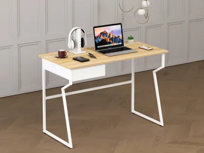 Modern Small Computer Desk for Home Office