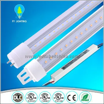 High quality waterproof UL DLC v shape tube 5ft cooler door led light