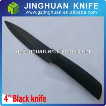 4inch Eco-Friendly Black Blade ceramic vegetable Knives