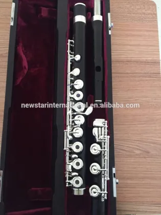 ebony flute professional flute ,musical instrument flute