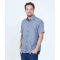 Short sleeve Plain 100% cotton Oxford dress shirts